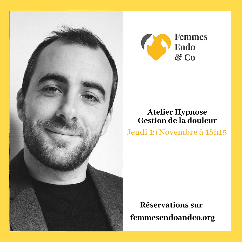 Atelier Hypnose- Gestion de la douleur 