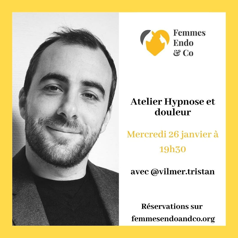 Atelier Hypnose et douleur avec Tristan Vilmer