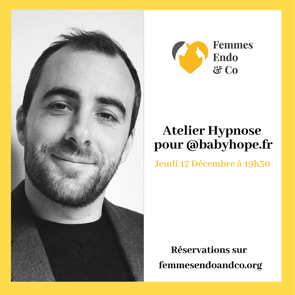 Atelier Hypnose pour le @babyhope.fr